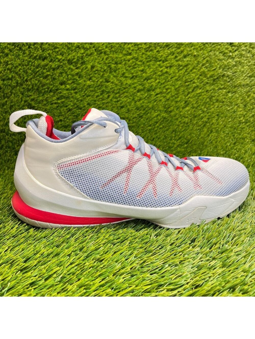 Nike Air Jordan CP3 VIII AE Mens Size 10‎ Blue Athletic Running Shoes Sneakers